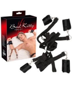 Set Catuse Maini Si Glezne Bad Kitty Bed Shackles