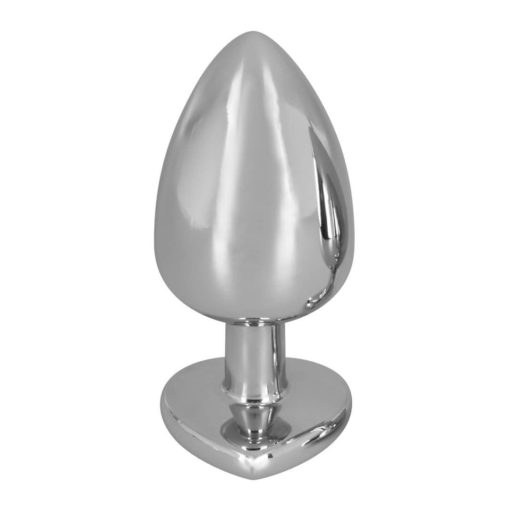 Butt Plug Metal Diamond Large