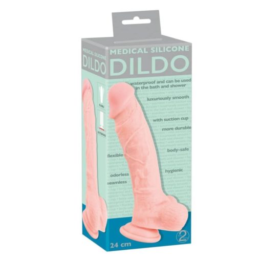Dildo Medical Silicone 4 Flesh
