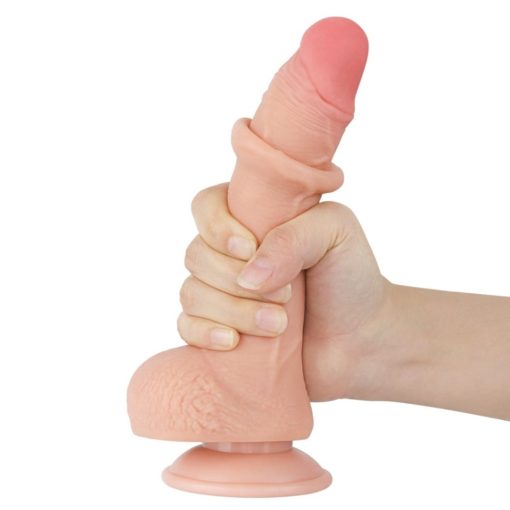 Dildo Realistic Sliding Skin Dual Layer