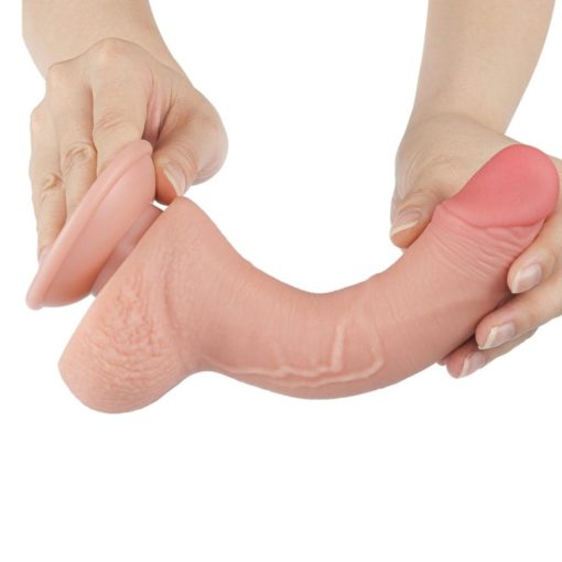 Dildo Realistic Sliding Skin Dual Layer