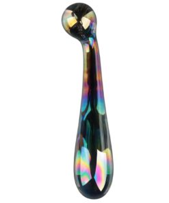 Dildo Sticla LoveToy Twilight Gleam Glass Dildo Alluring Arc