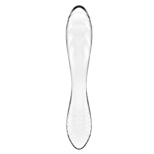 Dildo Sticla Satisfyer Dazzling Crystal 1 Transparent