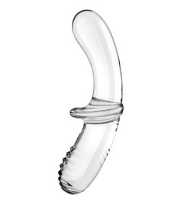 Dildo Sticla Satisfyer Dazzling Crystal Transparent