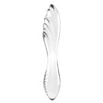Dildo Sticla Satisfyer Dazzling Crystal 1 Transparent