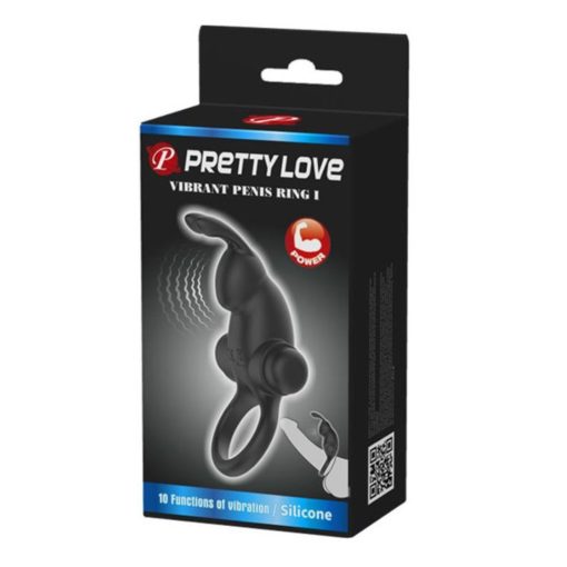 Pretty Love Vibro Rabbit I Black