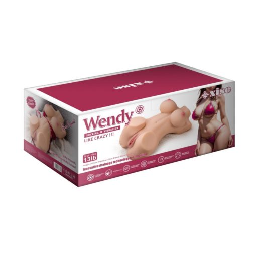 Masturbator Mistress Wendy cu Vibratie si Suctiune