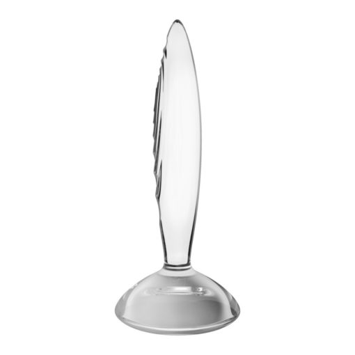 Dildo Sticla Satisfyer Sparkling Crystal Transparent