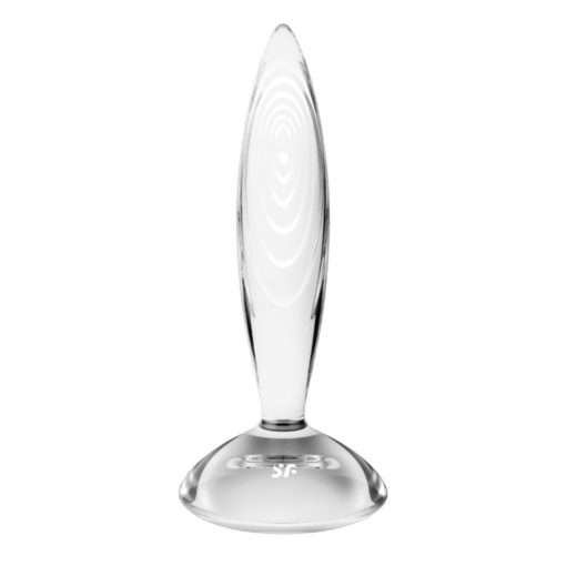 Dildo Sticla Satisfyer Sparkling Crystal Transparent
