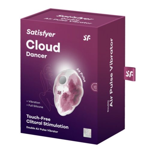 Satisfyer Cloud Dancer Red Print