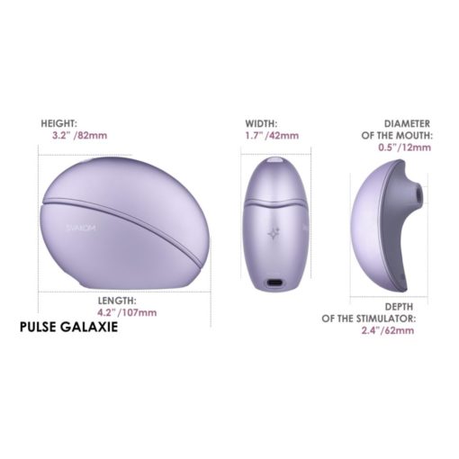 Svakom Pulse Galaxie Metallic Lilac