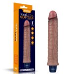 Vibrator Realistic REAL SOFTEE Rechargeable Silicone Vibrating Dildo