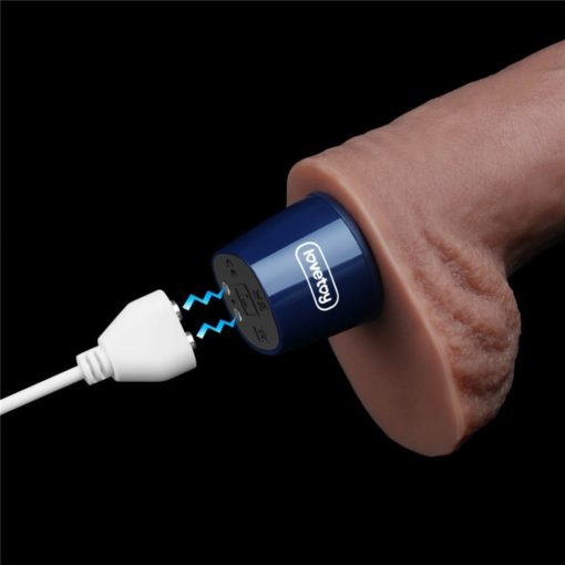 Vibrator Realistic REAL SOFTEE Rechargeable Silicone Vibrating Dildo