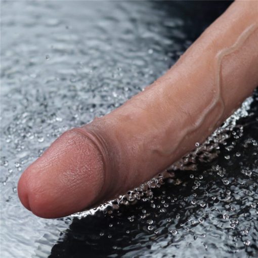 Vibrator Realistic REAL SOFTEE Rechargeable Silicone Vibrating Dildo