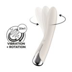 Vibrator cu Rotatii Satisfyer Spinning Vibe 1 Beige