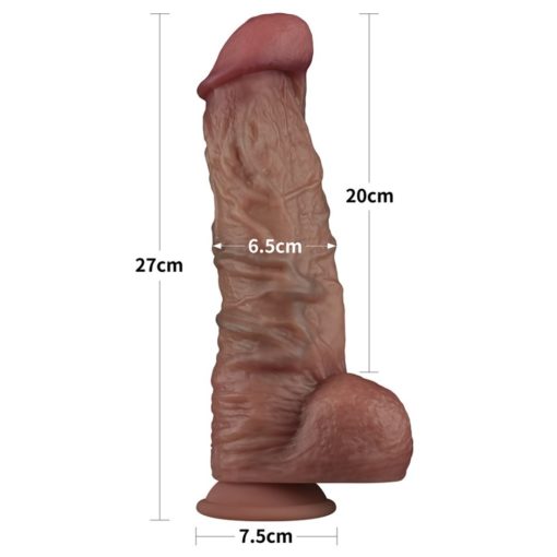 Dildo Dual Layered Silicone Cock XXL