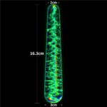 Twilight Gleam Glass Dildo-Slim Fantasy
