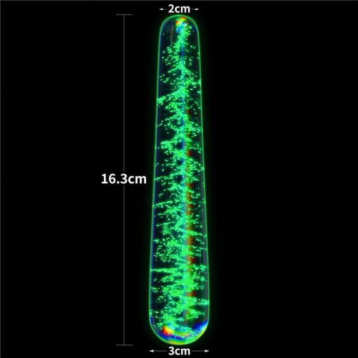 Twilight Gleam Glass Dildo-Slim Fantasy