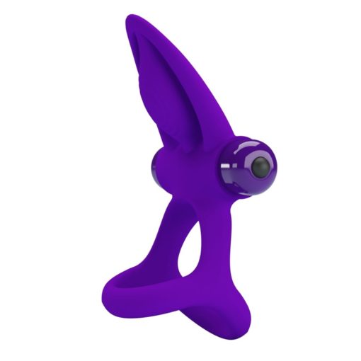 Inel Penis Pretty Love Vibration Cockring Purple - imagine 2