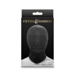 Fetish & Fashion Zippered Mouth Hood