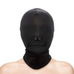 Fetish & Fashion Zippered Mouth Hood