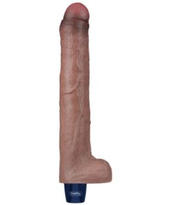 Vibrator Realistic REAL SOFTEE Rechargeable Silicone Vibrating Dildo