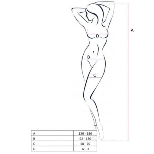 Bodystocking Catsuit BS057 Red