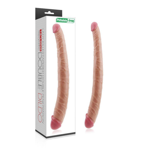 Dildo dublu Ladykiller Tapered Double Penetration 36 cm