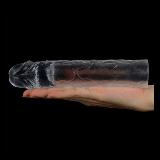 Extensie Penis Flawless Lovetoy Transparent 19 cm