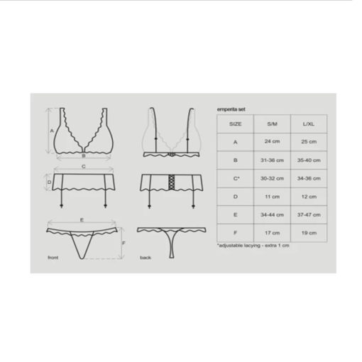 Set Lenjerie Sexy Emperita