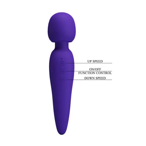 Vibrator Masaj Pretty Love Meredith Purple II - imagine 5