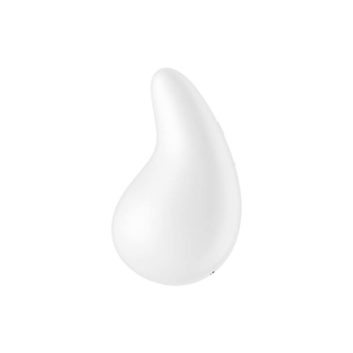 Vibrator Clitoris Dew Drop White