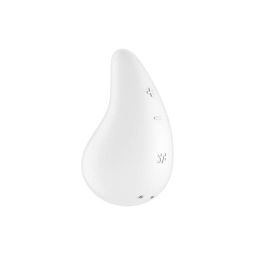 Vibrator Clitoris Dew Drop White