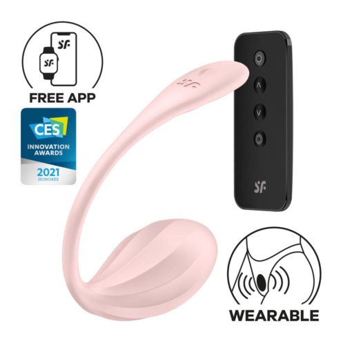 Vibrator Satisfyer Ribbed Petal Rose - imagine 2