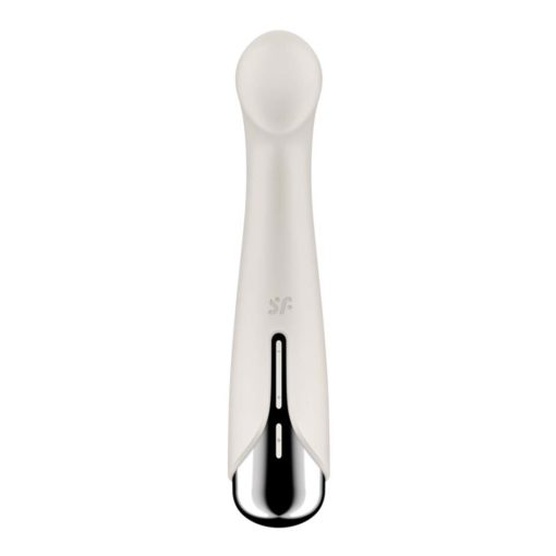 Vibrator cu Cap Rotativ Spinning G-Spot 1 Beige