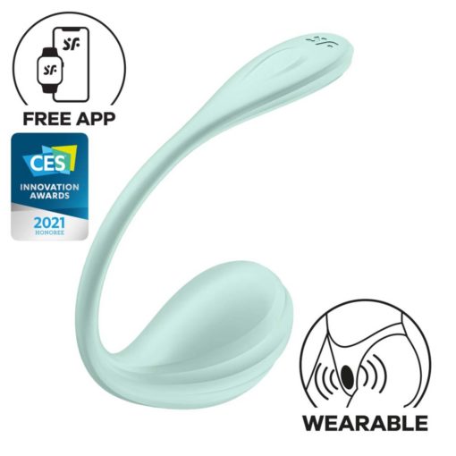 Vibrator Smooth Petal Mint