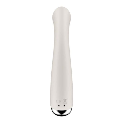 Vibrator cu Cap Rotativ Spinning G-Spot 1 Beige