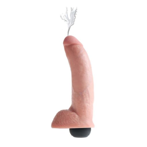Squirting Cock with Balls Light 9
