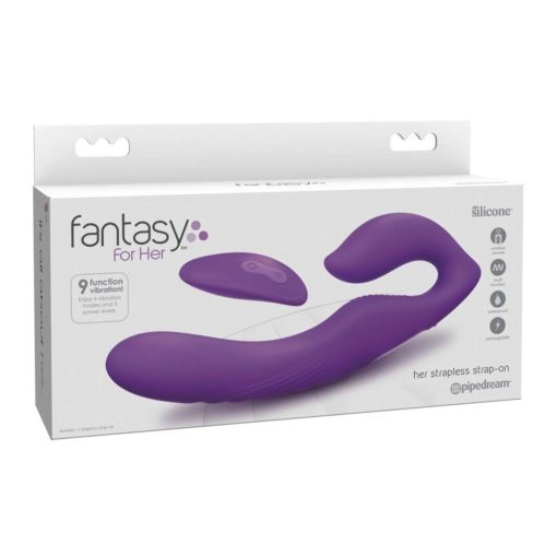 Vibrator Dubla Penetrare Her Ultimate Strapless