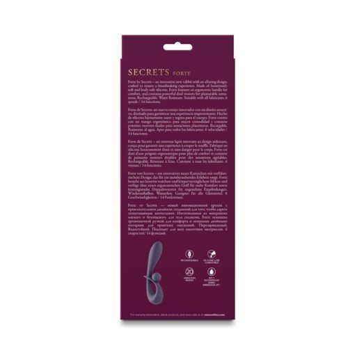 Vibrator Secrets Forte Gray