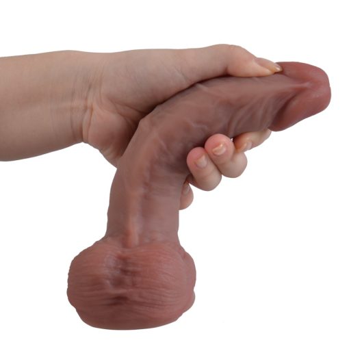 Dildo Silicon 21 cm Natural Play - imagine 5
