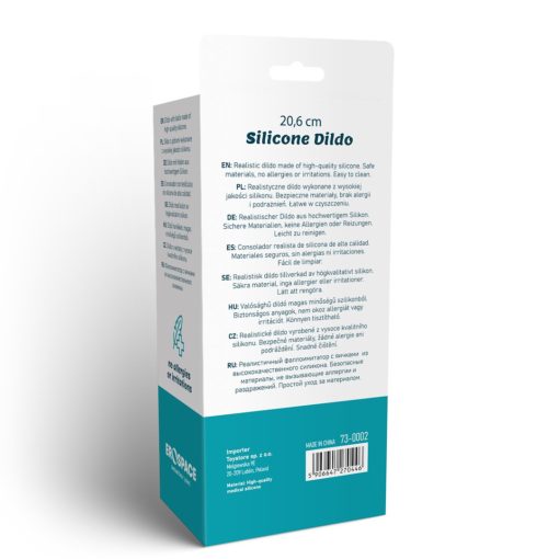 Dildo Silicon 21 cm Natural Play - imagine 8