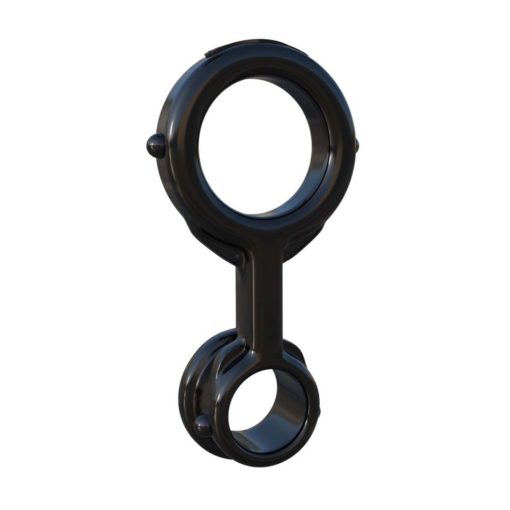 Inel Penis Ironman Duo-Ring Black
