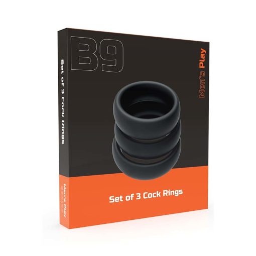 Set Inele Penis Erospace Black