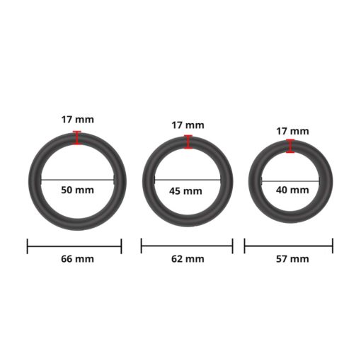 Set Inele Penis Erospace Black