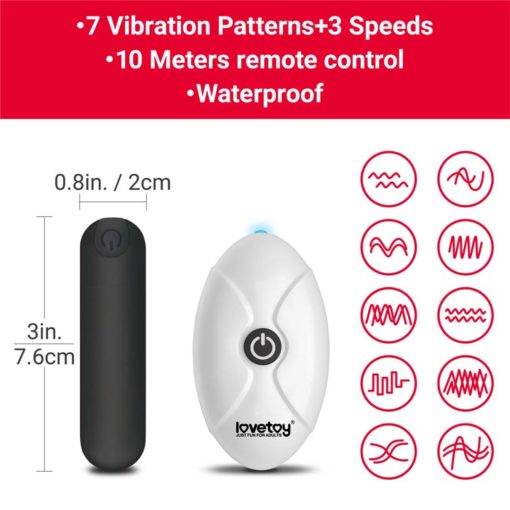 Chiloti cu Vibratii Printed Rosii