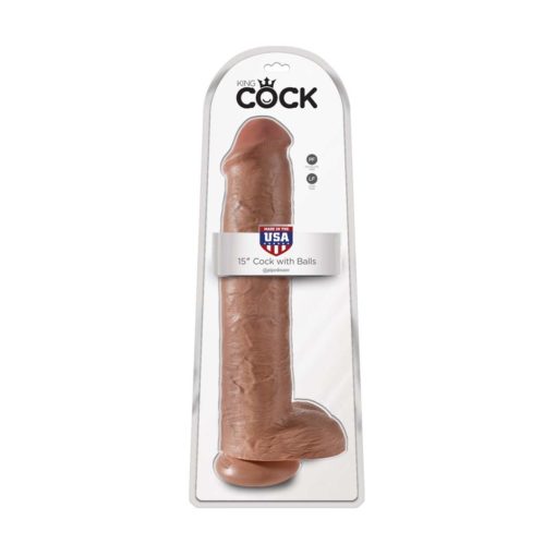 Dildo cu Ventuza Cock with Balls