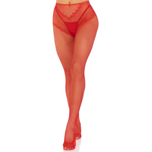 Ciorapi cu Plasa Leg Avenue Red