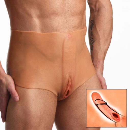 Lenjerie Fetish Pussy Panties Silicone Vagina