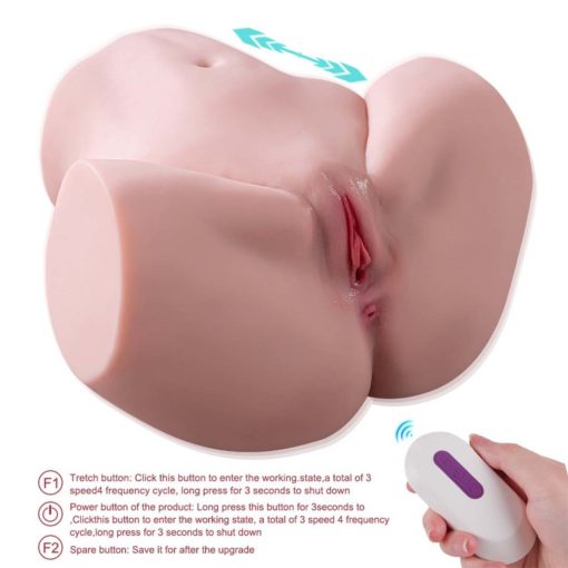 Masturbator Torso Julie cu Vibratii